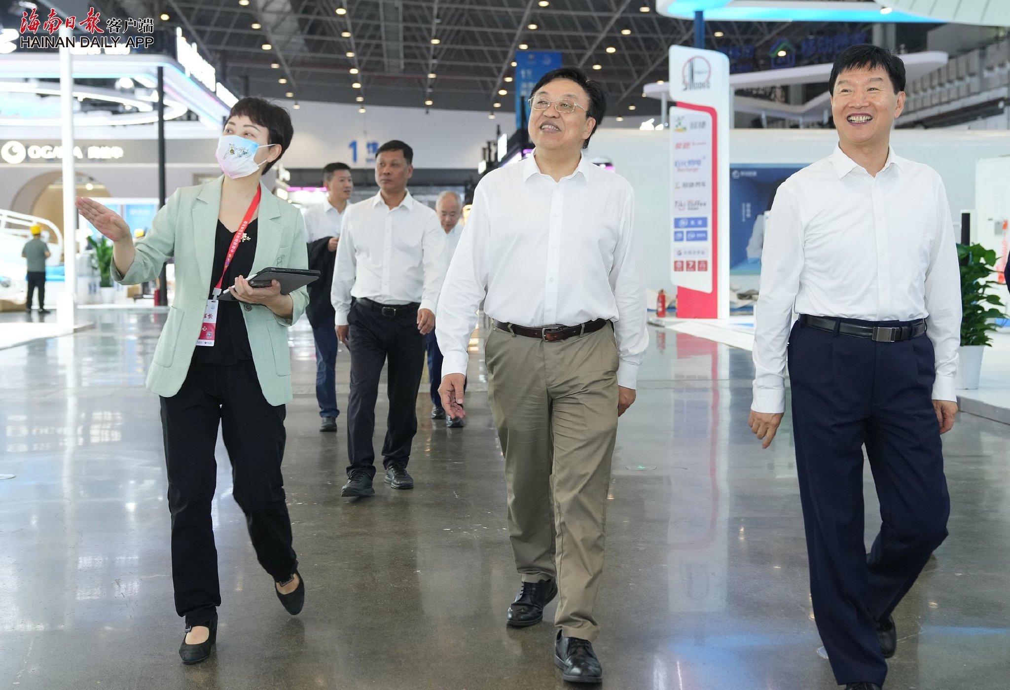 冯飞刘小明检查第五届消博会及2025海南自由贸易港全球产业招商大会筹备工作|冯飞_新浪财经_新浪网