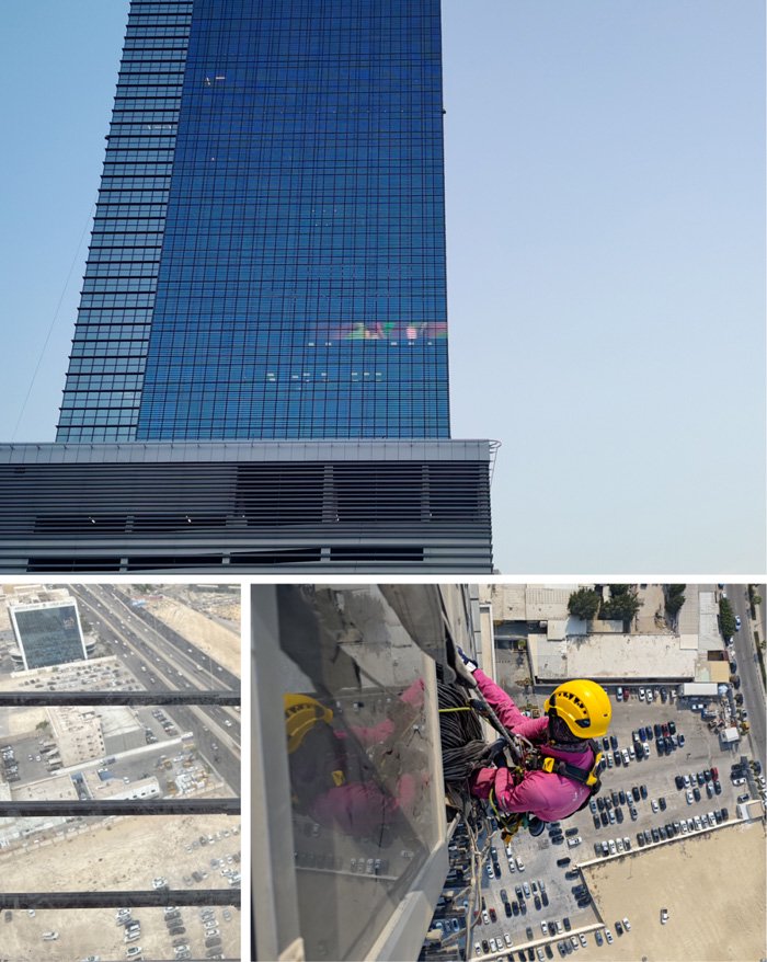 ▲洲明团队项目调试现场