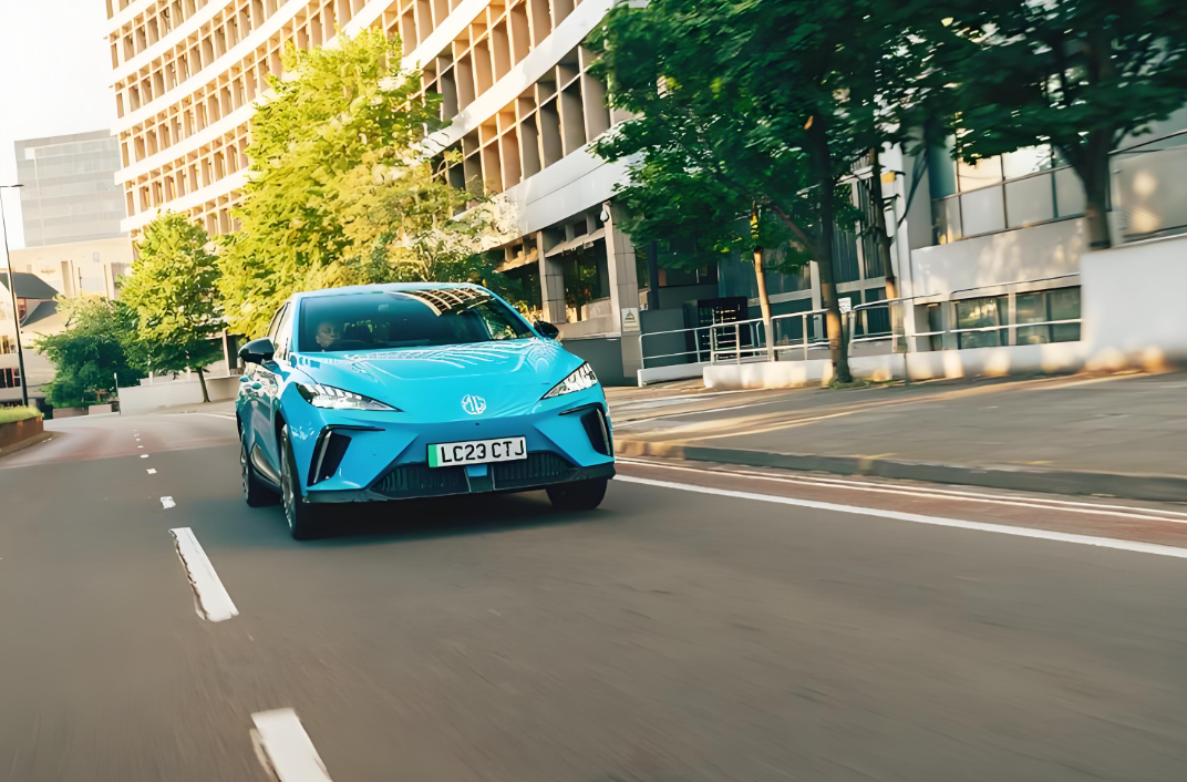 △MG在欧洲纯电动市场销量因反补贴关税而快速下滑