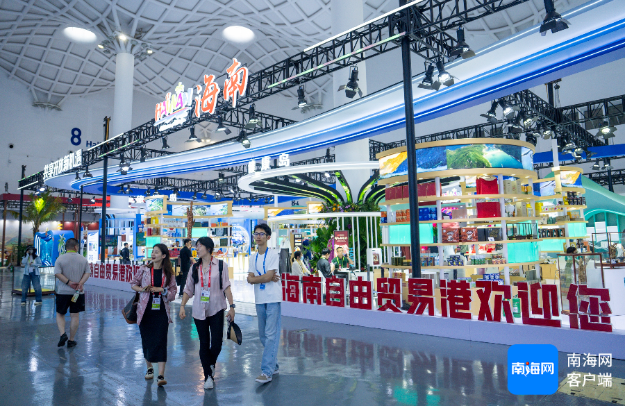 第五届消博会海南馆完成布展 展出388件精品,新品