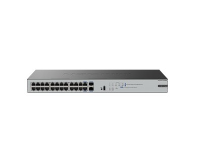 图为：H3C Mini S1226FX 万兆上行交换机高清实拍图