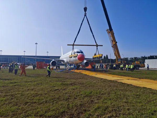 演练现场（福州机场供图）