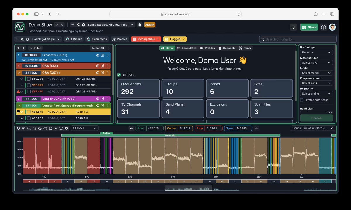 Soundbase应用:样品展示