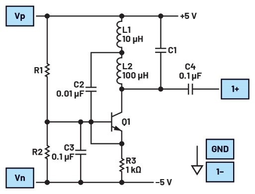 图2.Hartley振荡器