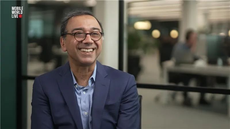 图：GSMA新任会长Vivek Badrinath。图片来源：Mobile World Live。