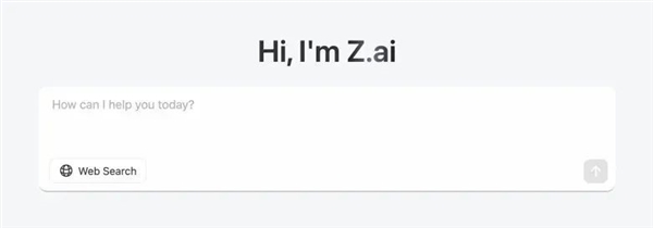 Z.ai 看成智谱最新模子交互体验进口,将矜重启用|图片起首:智谱