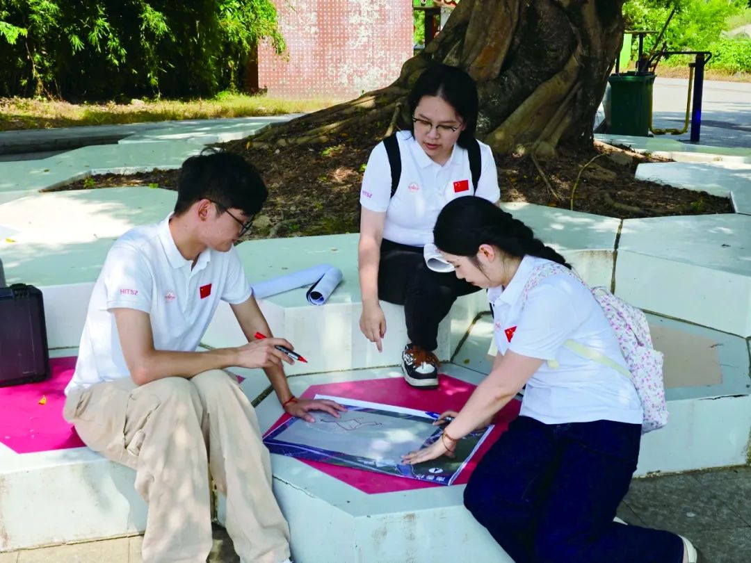 哈工大（深圳）青年学生参与“青年乡村规划师工程”，走进深汕特别合作区开展乡村规划调研