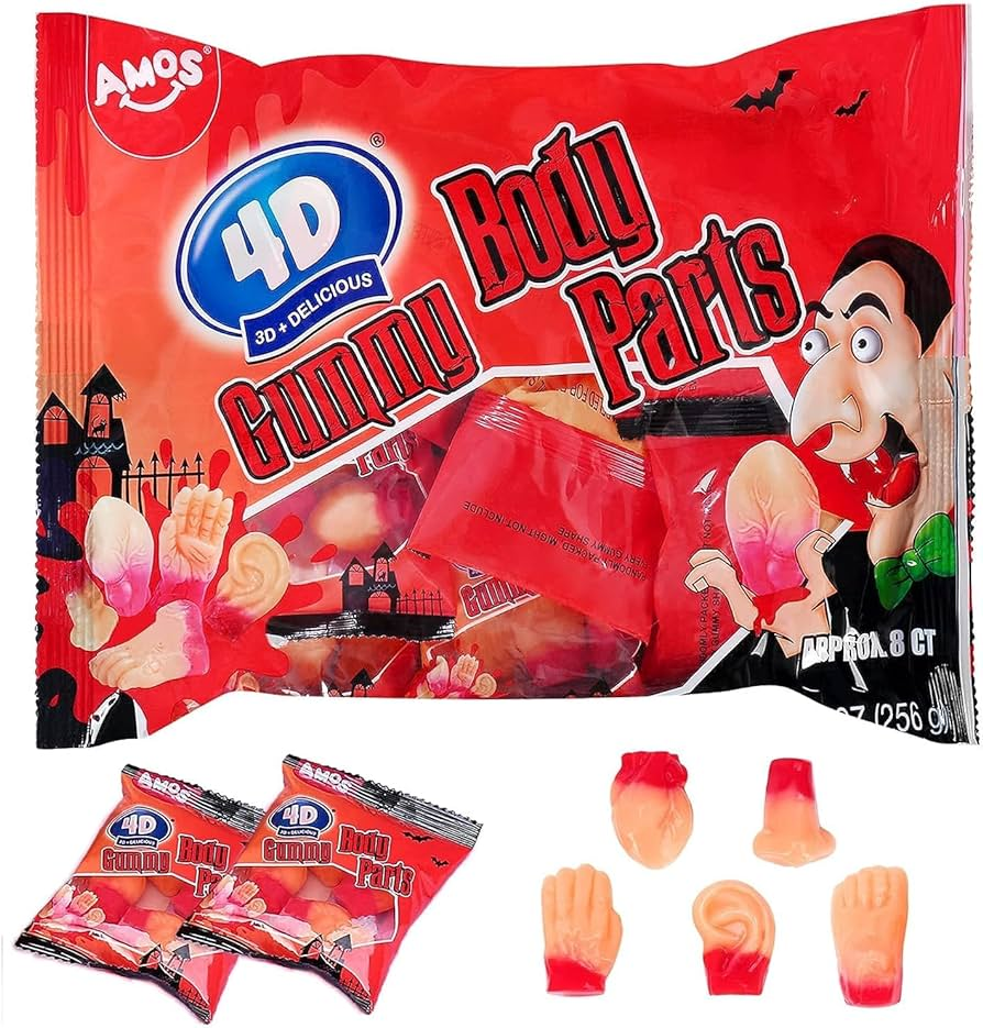 金多多旗下品牌Amos阿麦斯4D万圣节系列软糖