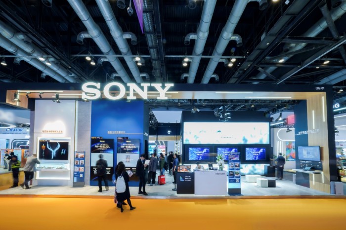 索尼的商业展示系统在许多情况下都在北京Info