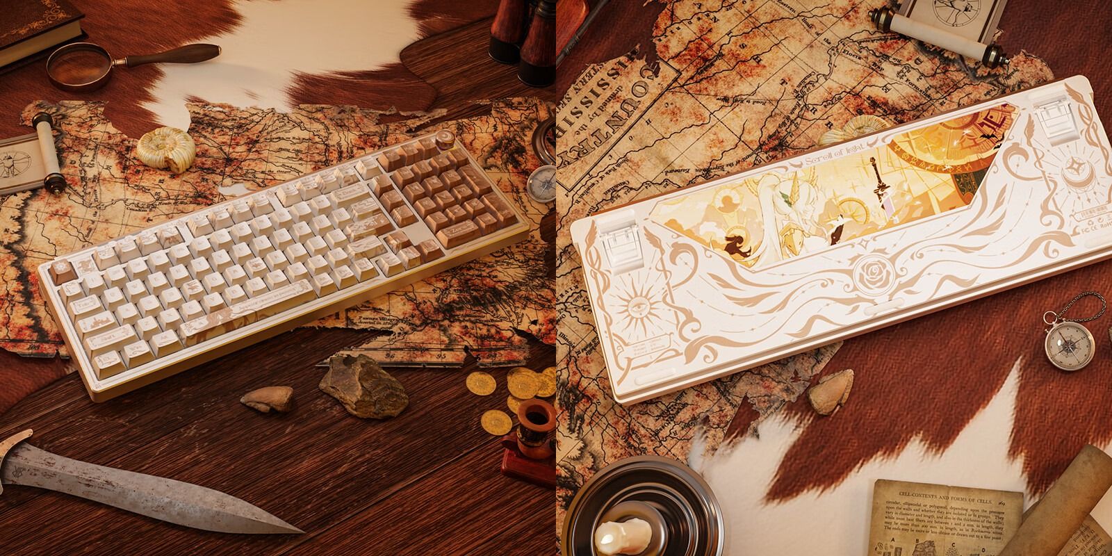 京东瓦尔基里 VK99 Pro 键影斑斓-光之卷 机械键盘299 元直达链接