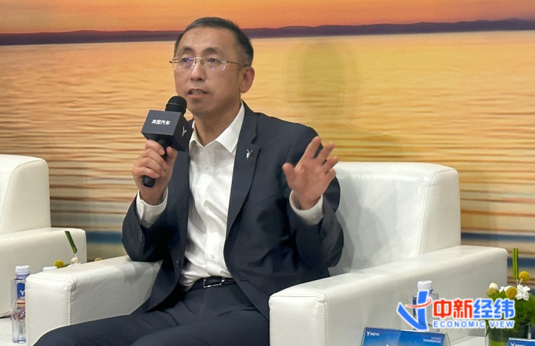 岚图汽车CEO卢放 中新经纬 龚宸芫摄