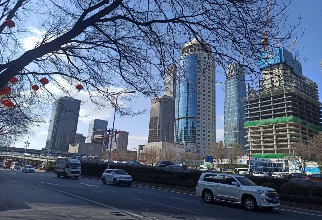 图 | 晓航“上班”的北京国贸CBD