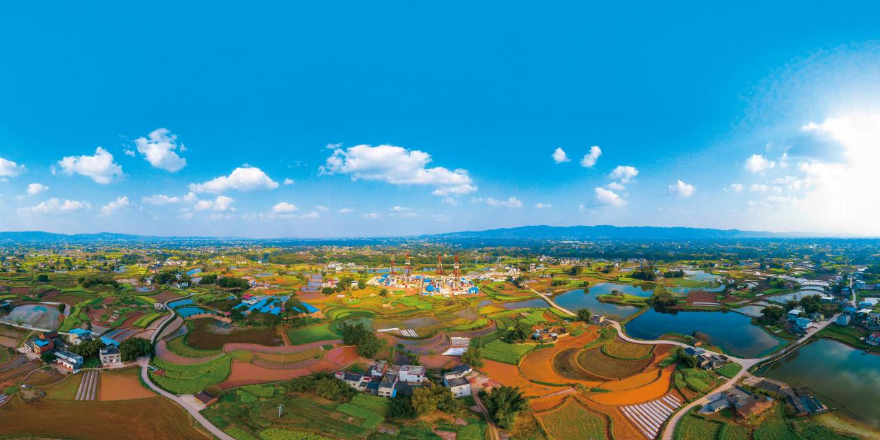 西南油气田公司泸203H6平台