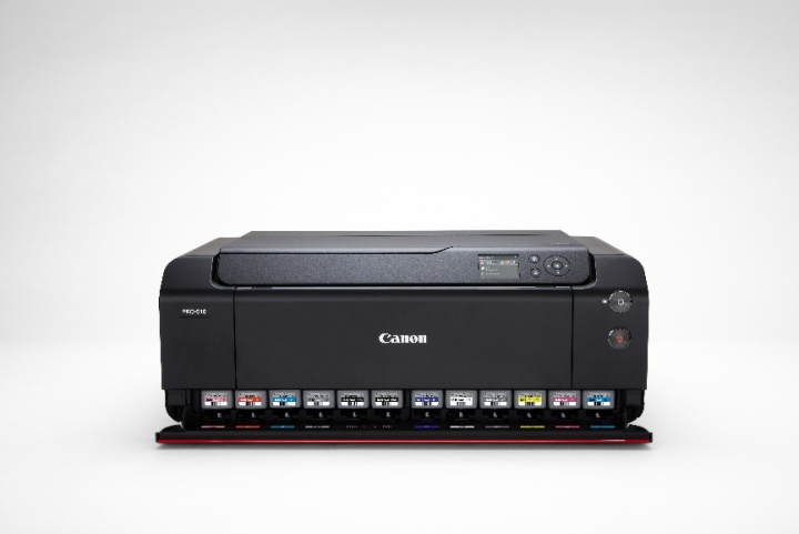 佳能imagePROGRAF PRO-510采用12色颜料墨水系统