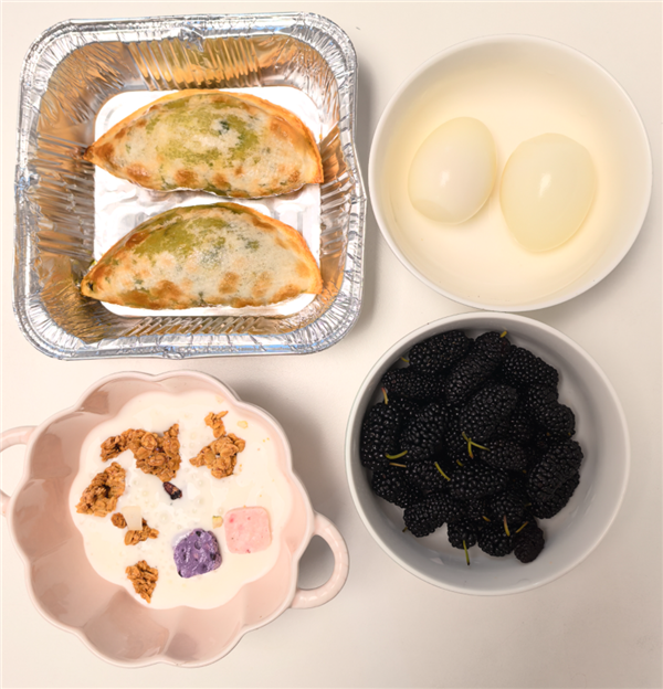 图源：作者实拍（12 分钟解决的早餐）