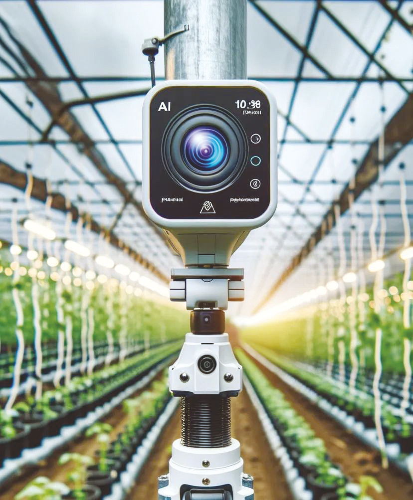     AI巡园助手依托人工智能技术精准监测蓝莓生长指标，极大解放了人力。     （捷佳润科技集团股份有限公司供图）