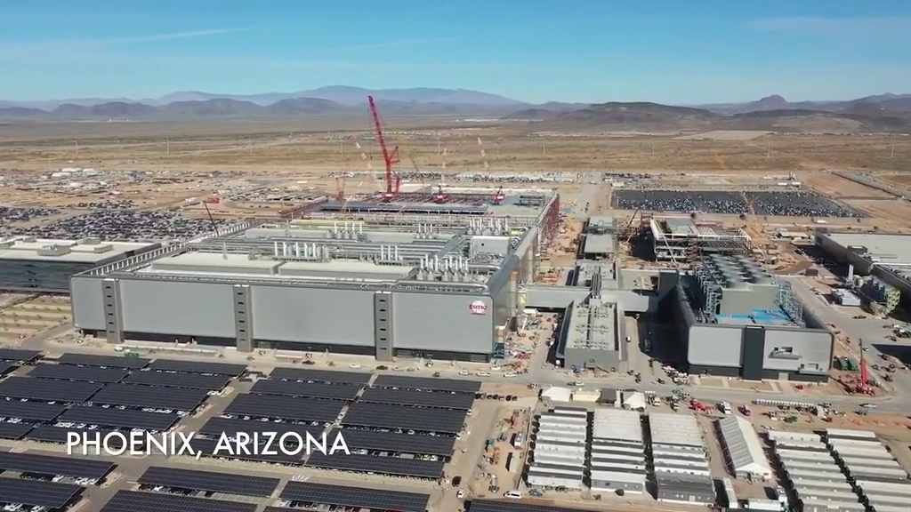 ▲ 台积电 TSMC Arizona 项目现场