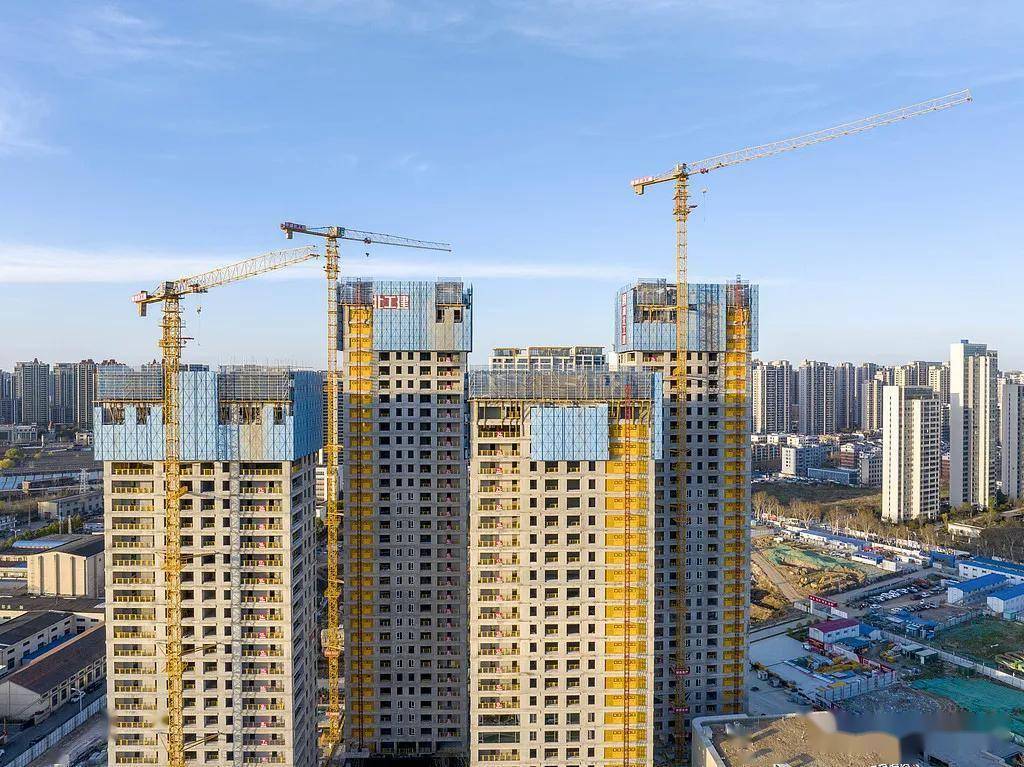 建设中的房地产楼盘