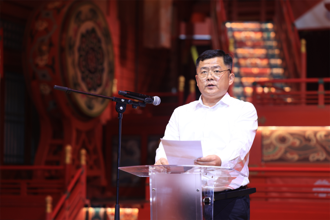 陕西文化产业投资控股（集团）有限公司党委副书记王景龙致辞