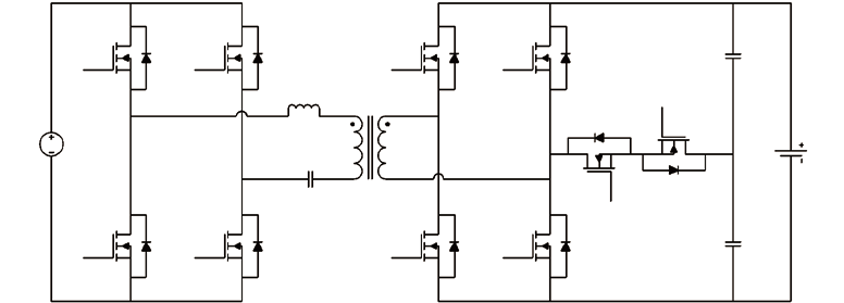 图5 带有次级电压倍增电路的全桥LLC拓扑
