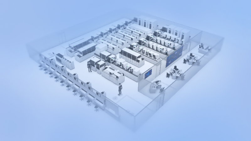 图/迈克生物「智汇」实验室