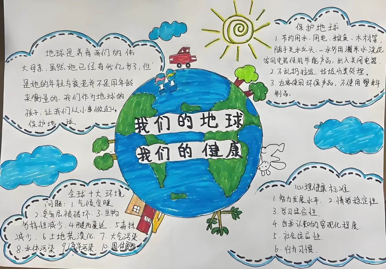 珍爱地球 人与自然和谐共生 西安市灞桥区神鹿坊小学开展世界地球日