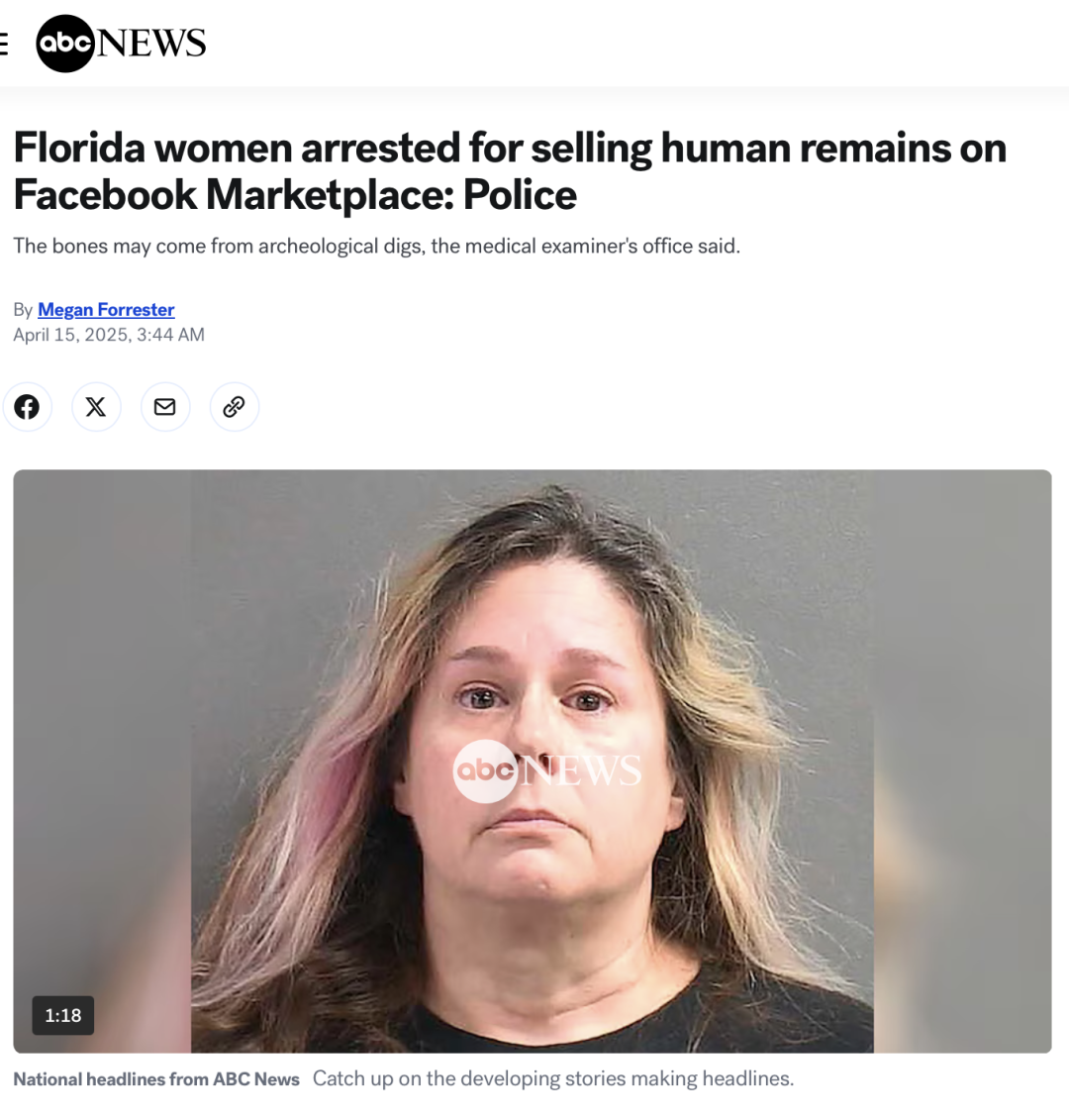 佛罗里达果然不养闲人｜图片来源：ABC