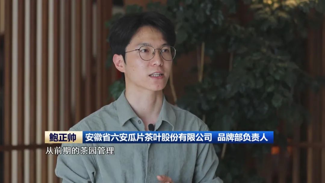 安徽省六安瓜片茶叶股份有限公司 品牌部负责人 鲍正帅