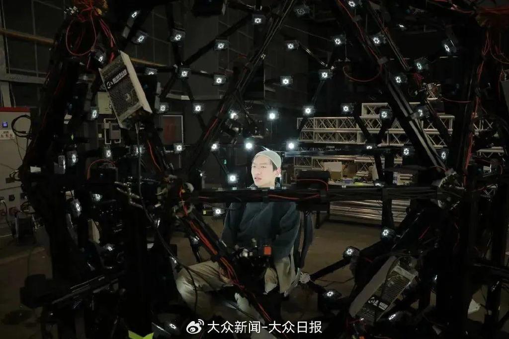 青岛影视基地-“穹顶光场”系统 图源：东方影都产业园公众号