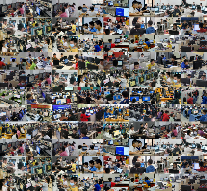 （部分线下考点掠影）