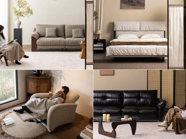 ▲支吾家居2025“自然质地”系列新品