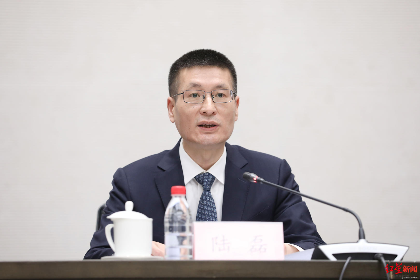 ▲中国人民银行副行长陆磊