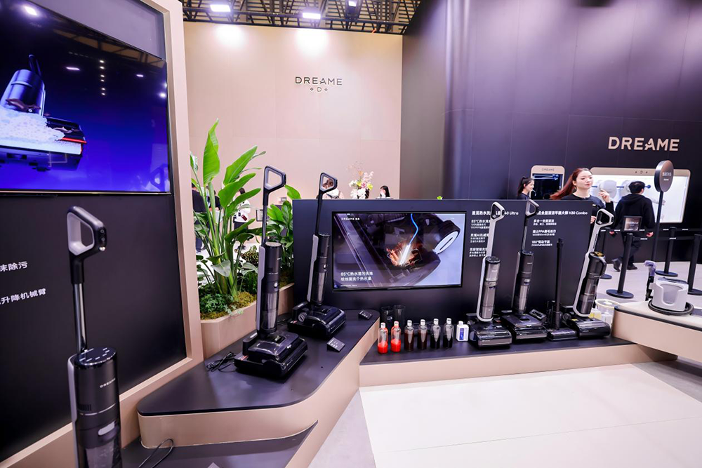 家用电器被换成新产品，并以出色的效果交付，