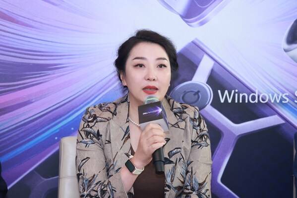 戴尔科技集团大中华区信息基础架构解决方案事业部总经理陈洁