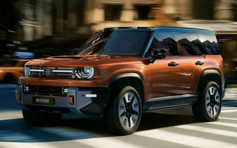 吉利全球首发银河战舰。企业供图