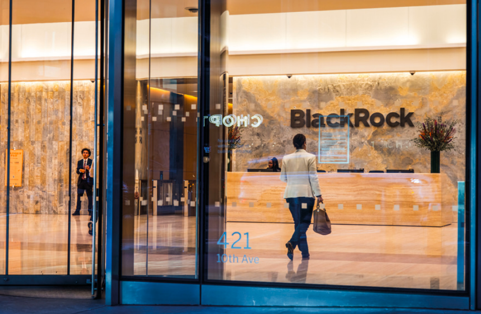 纽约贝莱德集团总部  图/视觉中国