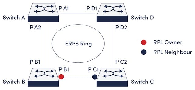 图3. ERP 有助于防止网络被致命循环破坏。