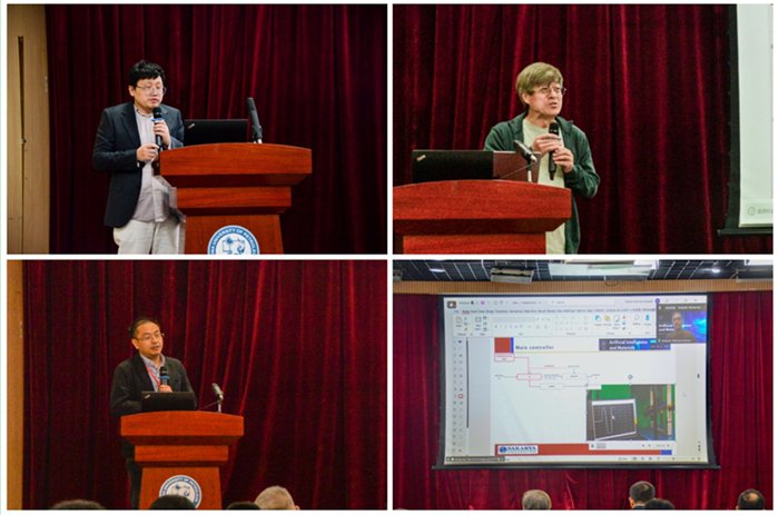 与会专家做报告