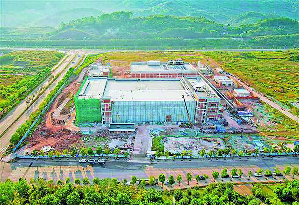 建设中的锐石创芯MEMS器件生产基地 据新重庆-重庆日报