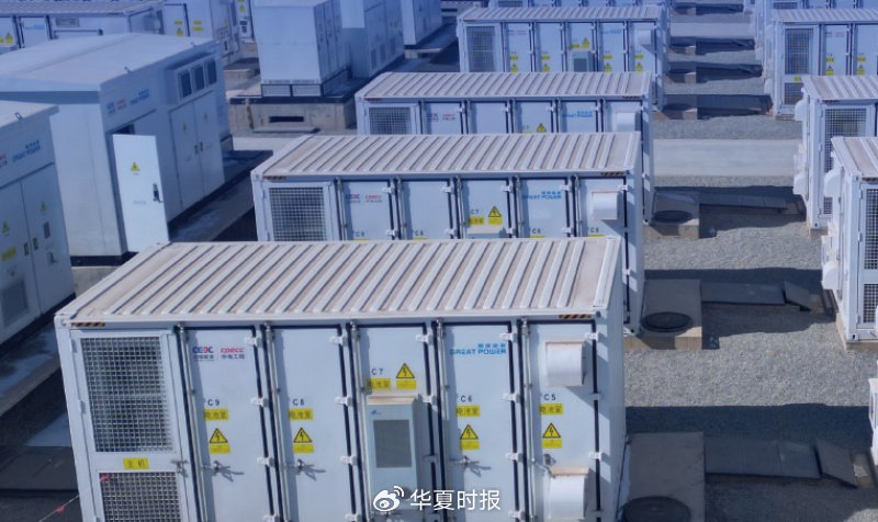图源:公司官网,甘肃武威105MW/420MWh(一期)孤独分享储能电站面貌