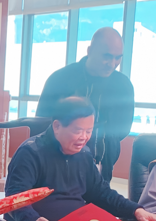 王少清与著名企业家 曹德旺