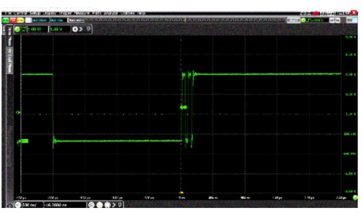 SIC接收信号对比（上：SC25042Q；下：普通CAN收发器）