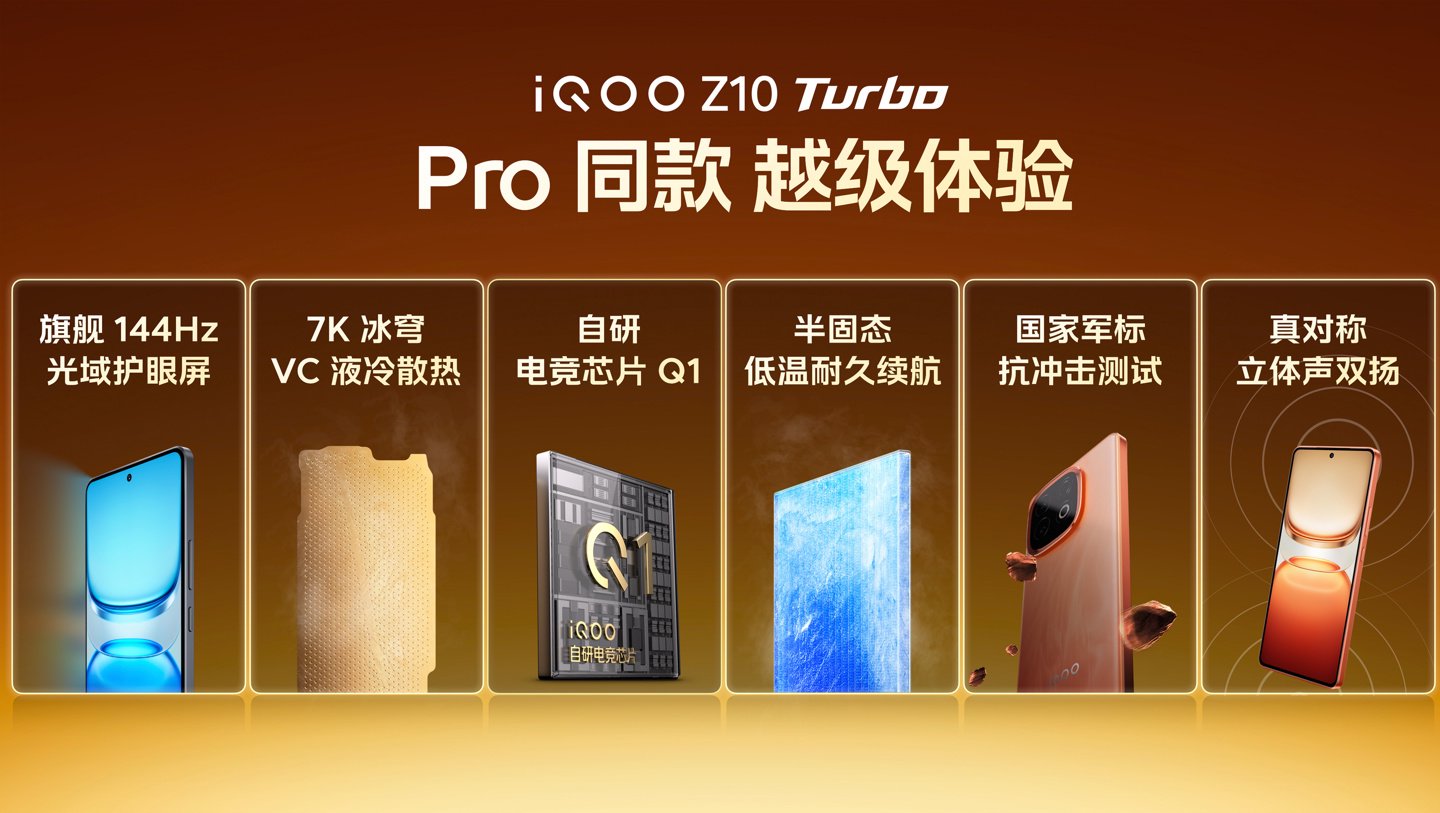 京东vivo iQOO Z10 Turbo叠加国补 1529.15 元起直达链接