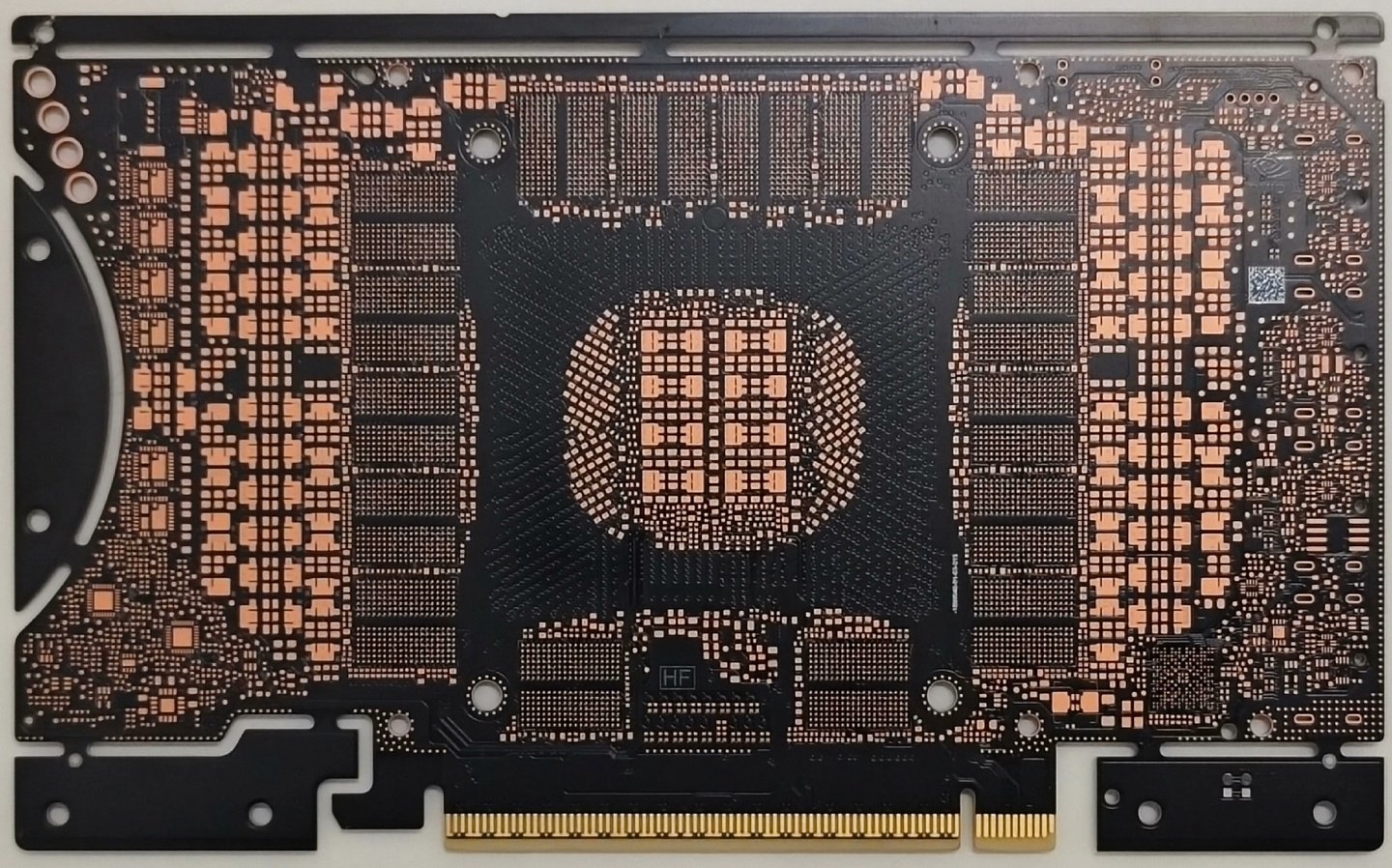 ▲ 对应显卡反面