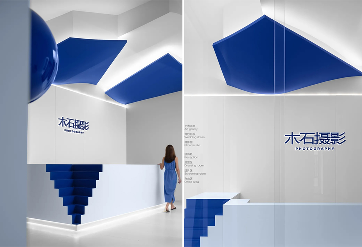 ▲ 「木石」婚纱摄影艺术空间