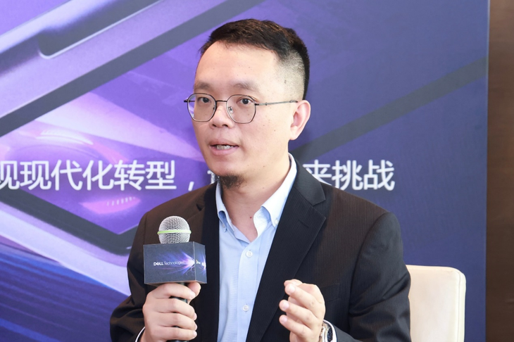 戴尔科技集团大中华区客户端解决方案事业部笔记本资深产品经理 赵俊丞