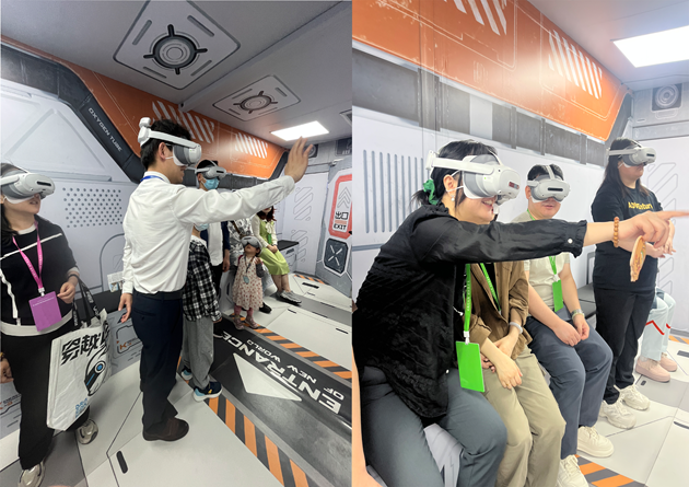 龙程VR“星际旅客”全感剧场亮相安徽科交会,科技引领娱乐新风口|VR|安徽省|科交会_新浪科技_新浪网