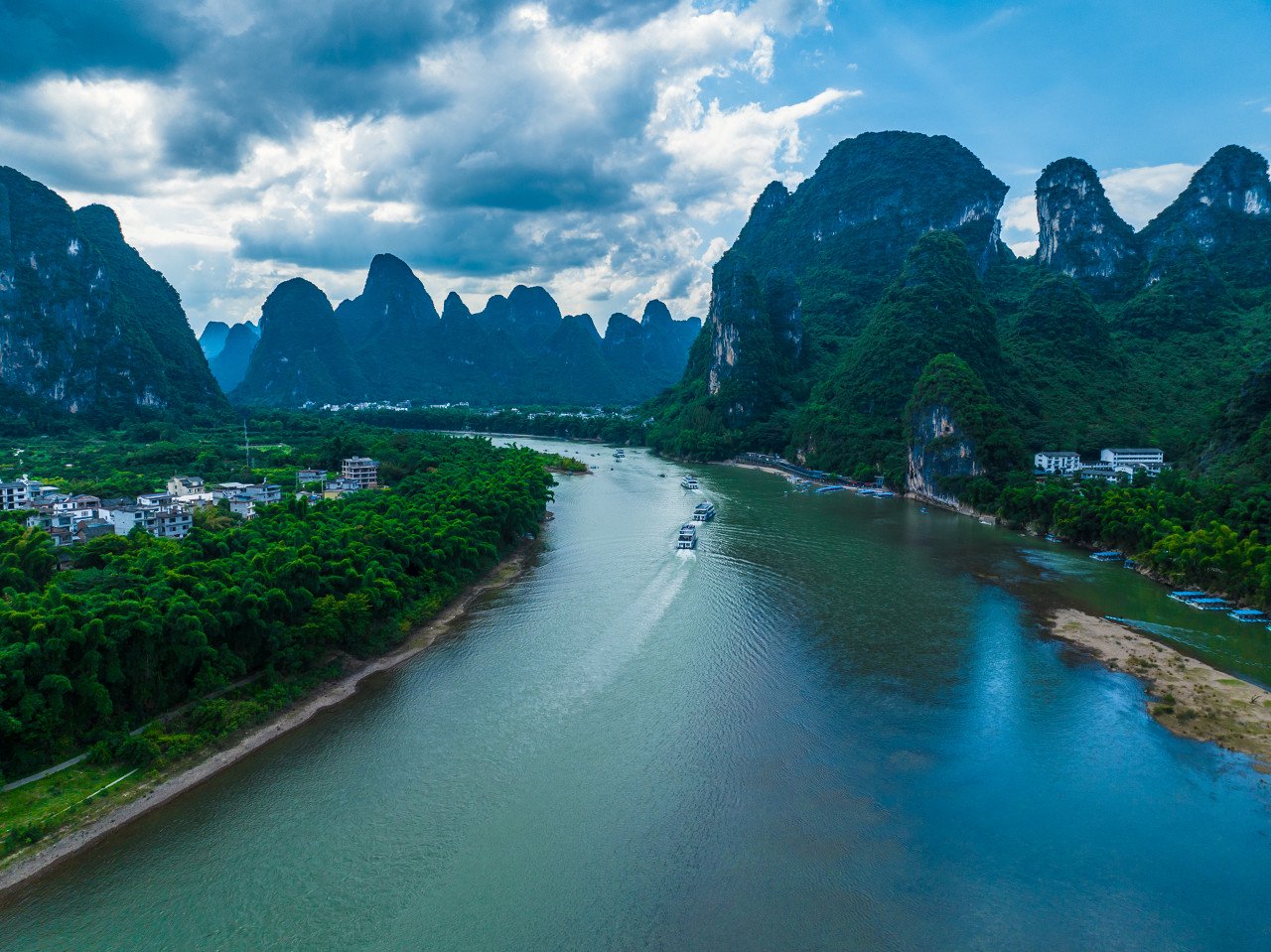 桂林山水 图源：图虫创意