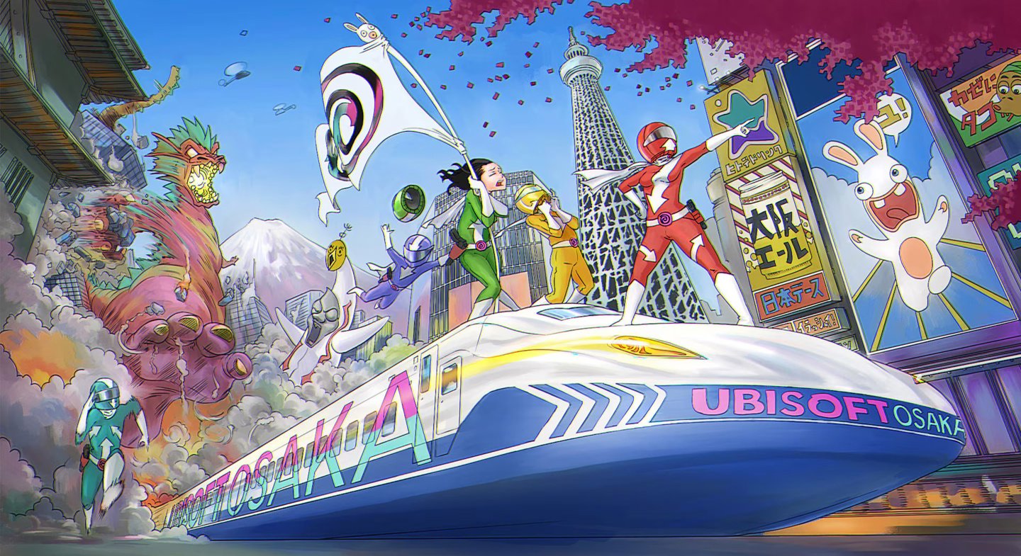 ▲ 育碧大阪官网宣传图