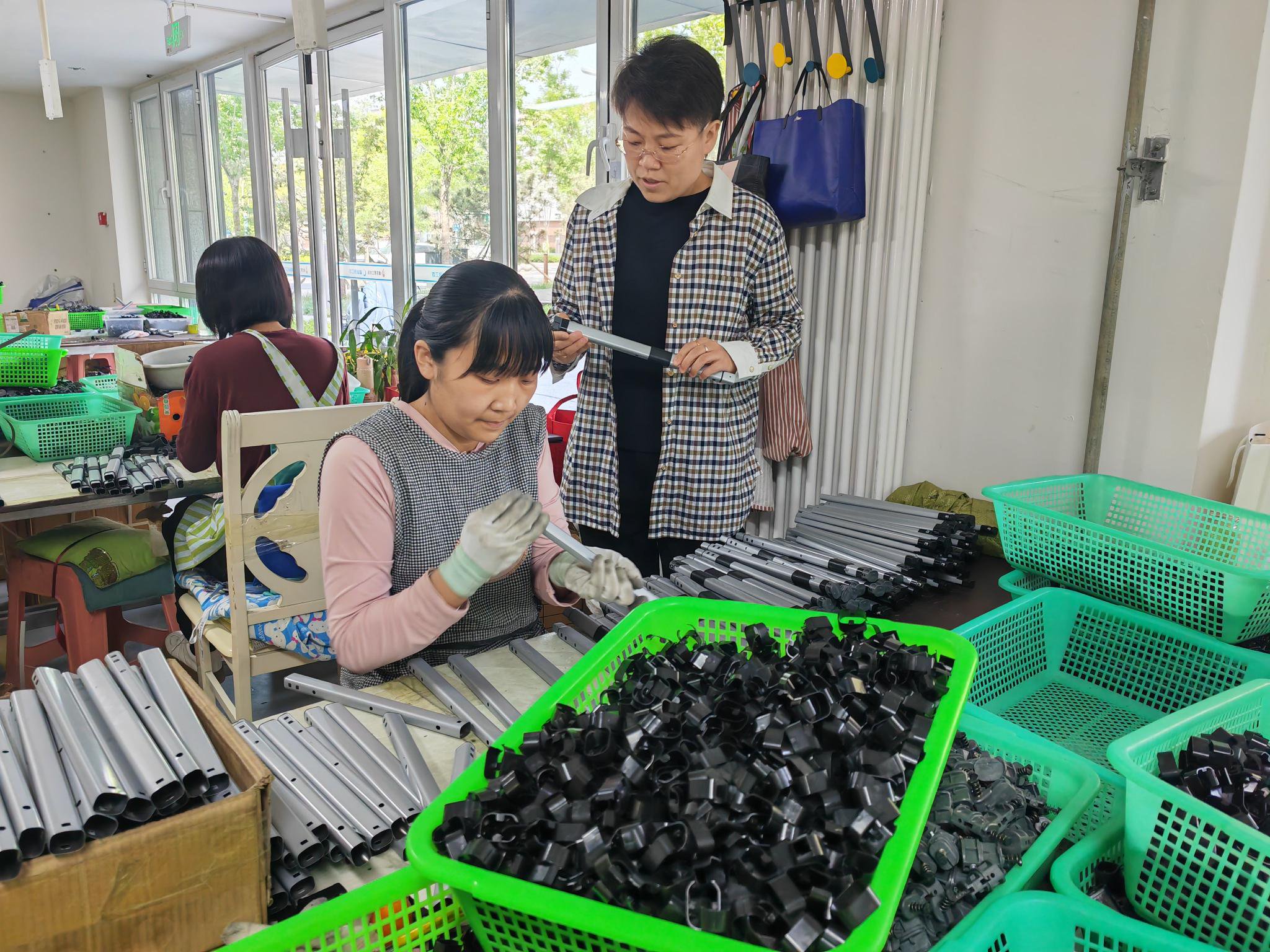 图为"雄业创工坊"运营负责人王桃烨